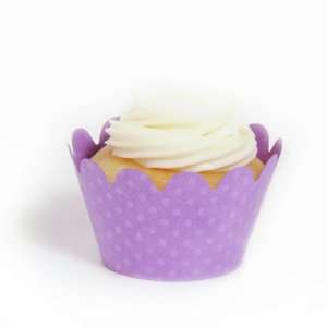  Dress My Cupcake Maya Mini Orchid Purple Cupcake Wrappers 