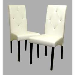   of Tiffany White Dining Room Chairs (Set of 4)  