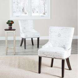 Paris French Writing Nailhead Dining Chair (Set of 2)  