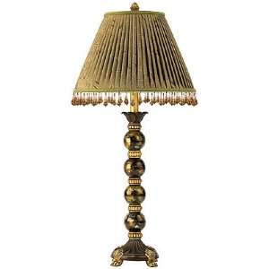  Gold And Bronze Buffet Table Lamp