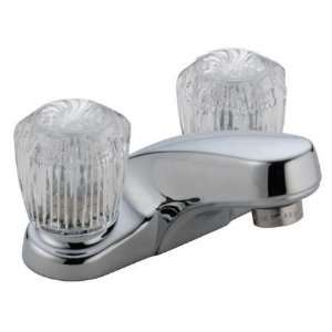  DELTA 2502LF Lavatory Faucet,Acrylic Knob,Chrome