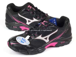 Mizuno Maximizer 13 (Womens) Black/Silver/Pink Running  