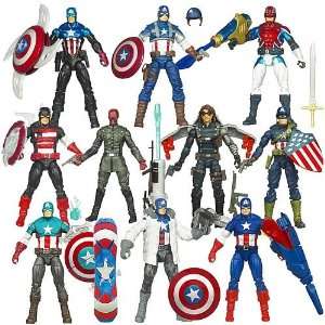  Captain America Movie Action Figures Wave 2 Revision 1 