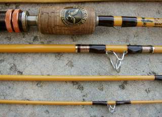 70s Wright & McGill TRAILMASTER Backpack Spin/Fly Fishing Rod~6 1/2ft 