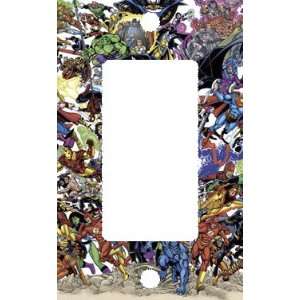 Marvel Heroes Rocker GFI Cover Plate   By DFL