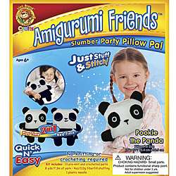 Amigurumi Friends Pookie the Panda Pillow Pal Kit  