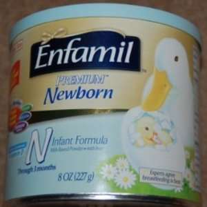  Enfamil Premium Newborn Infant Formula 8 oz Can 