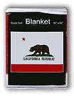 CALIFORNIA Flag FLEECE BLANKET Throw cover Snuggie Afghan L.A Lakers 