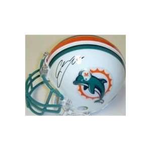 Channing Crowder autographed Football Mini Helmet (Miami Dolphins 