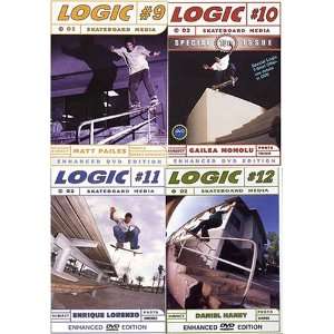  Logic Skateboard Media (4 pack) Vol. 9 12 Movies & TV