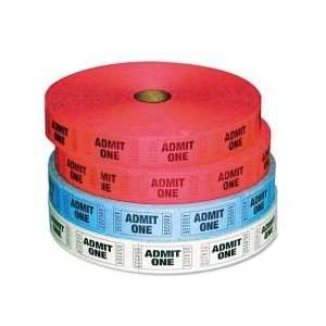  Generations® Admit One Ticket Multi Pack, 4 Rolls, 2 Red 