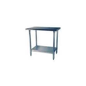  Knockdown Worktable   30 x 18 w/ Galvanized Legs 