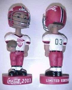 2003 Coca Cola FOOTBALL TOWN USA Bobble Head LTD ED  