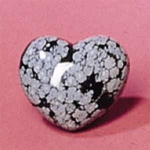  Heart Shaped Snowflake Obsidian Toys & Games