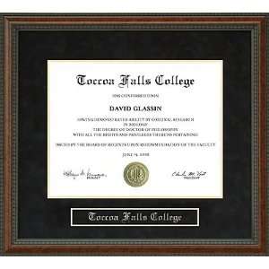  Toccoa Falls College (TFC) Diploma Frame Sports 