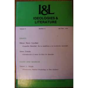  Ideologies and Literature A Journal of Hispanic and Luso 