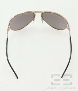 Valentino Purple & Rose Gold Jeweled Aviator Sunglasses 5450/S  
