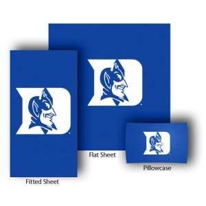  Duke Blue Devils NCAA Sheet Set (Twin/Twin XL) Sports 