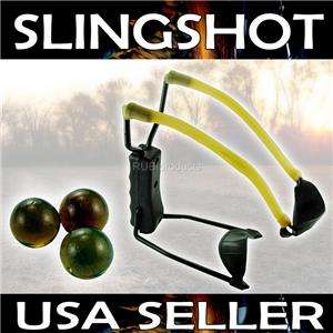 Sling Shot High Velocity Folding Wrist Powerful Hunting Slingshot 