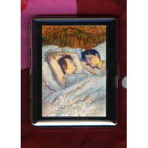   Toulouse Lautrec ID CIGARETTE CASE Dans le Lit