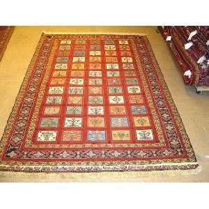  4x7 Hand Knotted Sirjan Persian Rug   75x411