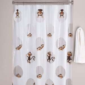  Peeking Monkeys Shower Curtain