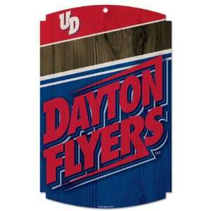 Dayton Flyers 11x17 Wood Sign