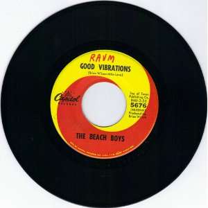  good vibrations 45 rpm single BEACH BOYS Music