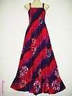 NEW LONG SUMMER SUNDRESS PARTY CASUAL COLORFUL TIE DYE PRINTS SMOCK S 