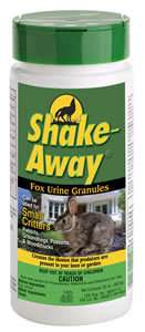 Shake Away 8004520 20 oz Fox Urine Granules Critter Repellent  