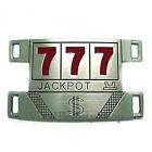 s056 lucky 7 jackpot slot machine casino belt buckle one