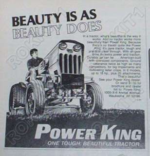 1982 Power King Tractor AD  