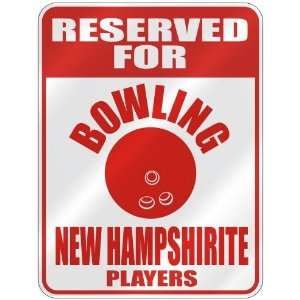   OWLING NEW HAMPSHIRITE PLAYERS  PARKING SIGN STATE NEW HAMPSHIRE