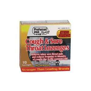   Plus Cough and Sore Throat Lozenges  10 Each
