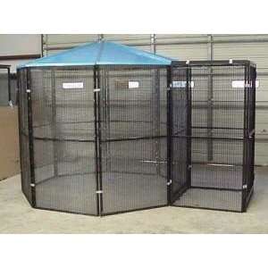 8ft. Diameter Outdoor Aviary 