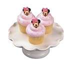 12 MINNIE MOUSE party CUPCAKE sugar SHAPE birthday CAKE POPS disney SO 
