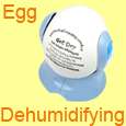 Dehumidifier/Dehumidifying Damp Moisture Absorbing Egg  