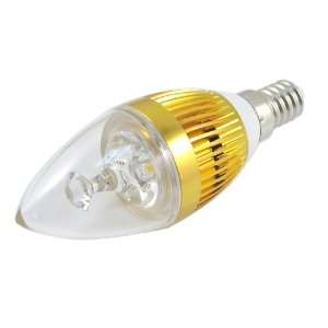 Filite 3W E14 Candelabra bulb Led Light   300 Lumens With 3000K Bright 