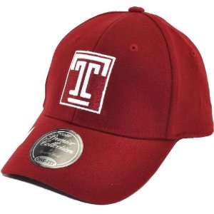  Temple Owls NCAA Premier Collection One Fit Cap Hat Small 