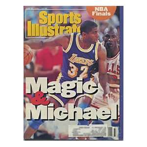   Johnson Unisgned Sports Illustrated  Jun 10 1991