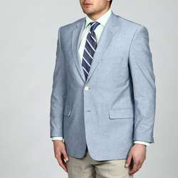 Adolfo Mens 2 button Chambray Sportcoat  