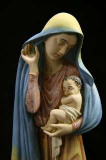 This auction is for a Holy Virgin Mary hand painted in a vintage 