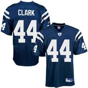 Reebok NFL Equipment Indianapolis Colts #44 Dallas Clark Royal Blue 