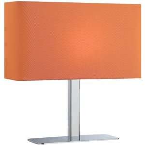  Low Profile Table Lamp  Orange