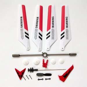  RC Helicopter, Main Blades, Main Shaft,Tail Decorations, Tail Props 