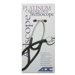 ADC Adscope 600 Platinum Multifrequency Stethoscope  