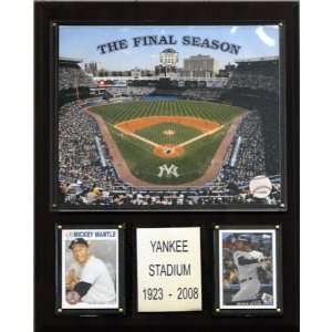  MLB Yankee Stadium Final Season Stadium Plaque
