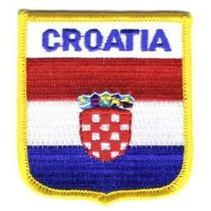  Croatia   Country Shield Patch Patio, Lawn & Garden