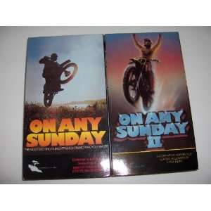  On Any Sunday 2 VHS tape set On Any Sunday/On Any Sunday 