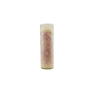 Scented Candle Lilac Soy & Beeswax Candle Large Printed Glass. Burns 